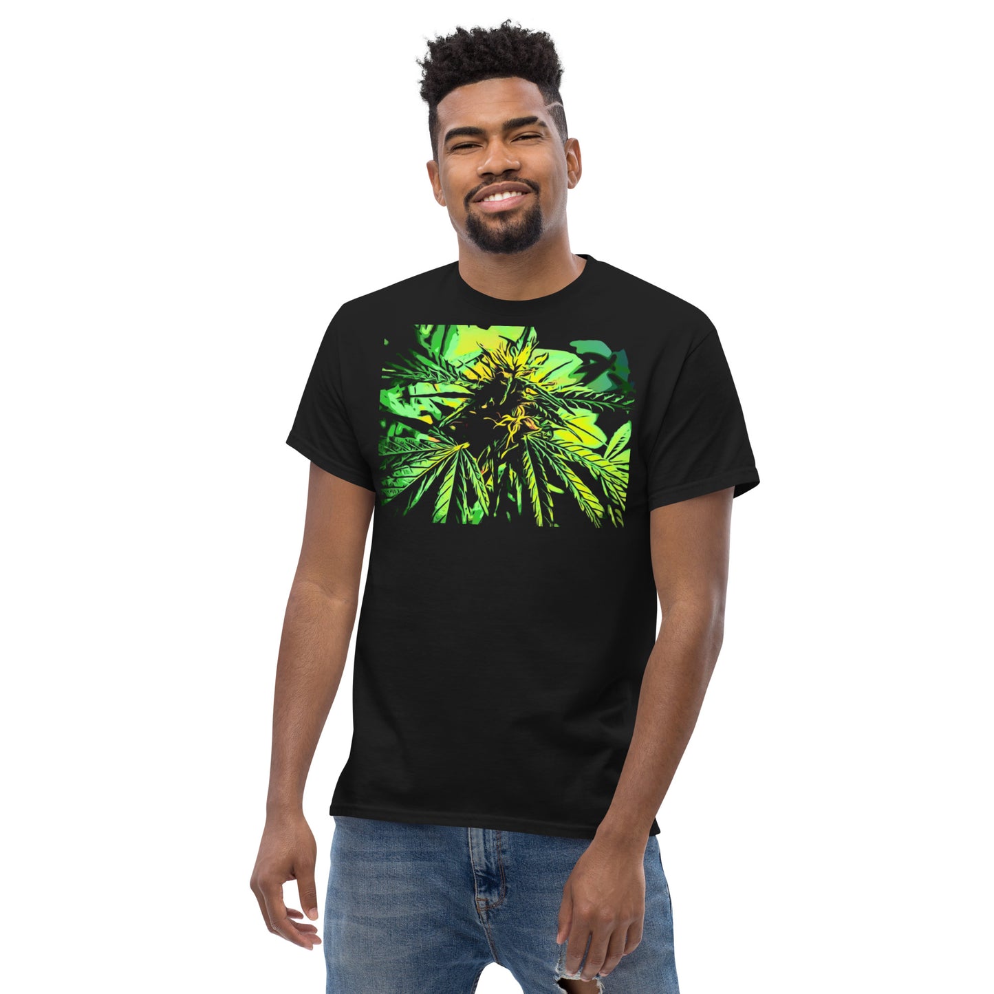 Happy's Morning Blend Cannabis Variety Unisex T-shirt