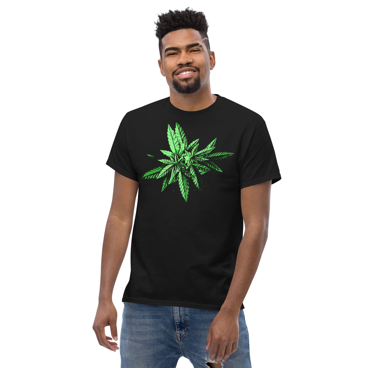Target Leaf Cannabis Plant Unisex T-shirt