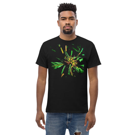 Red Flowering Cannabis Plant Unisex T-shirt