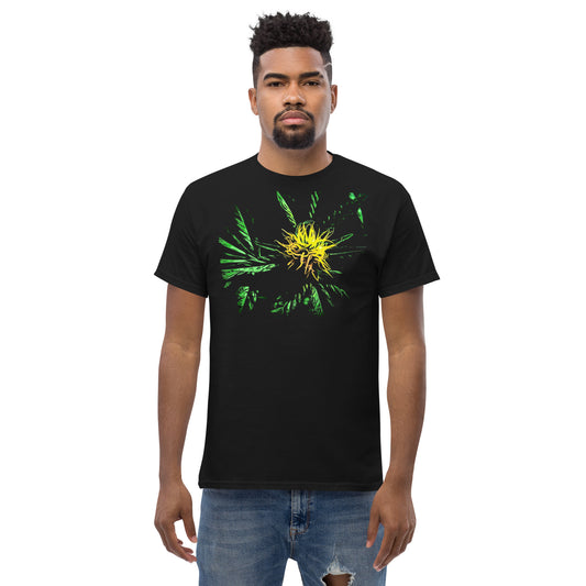 Yellow Flowering Cannabis Plant Unisex T-shirt