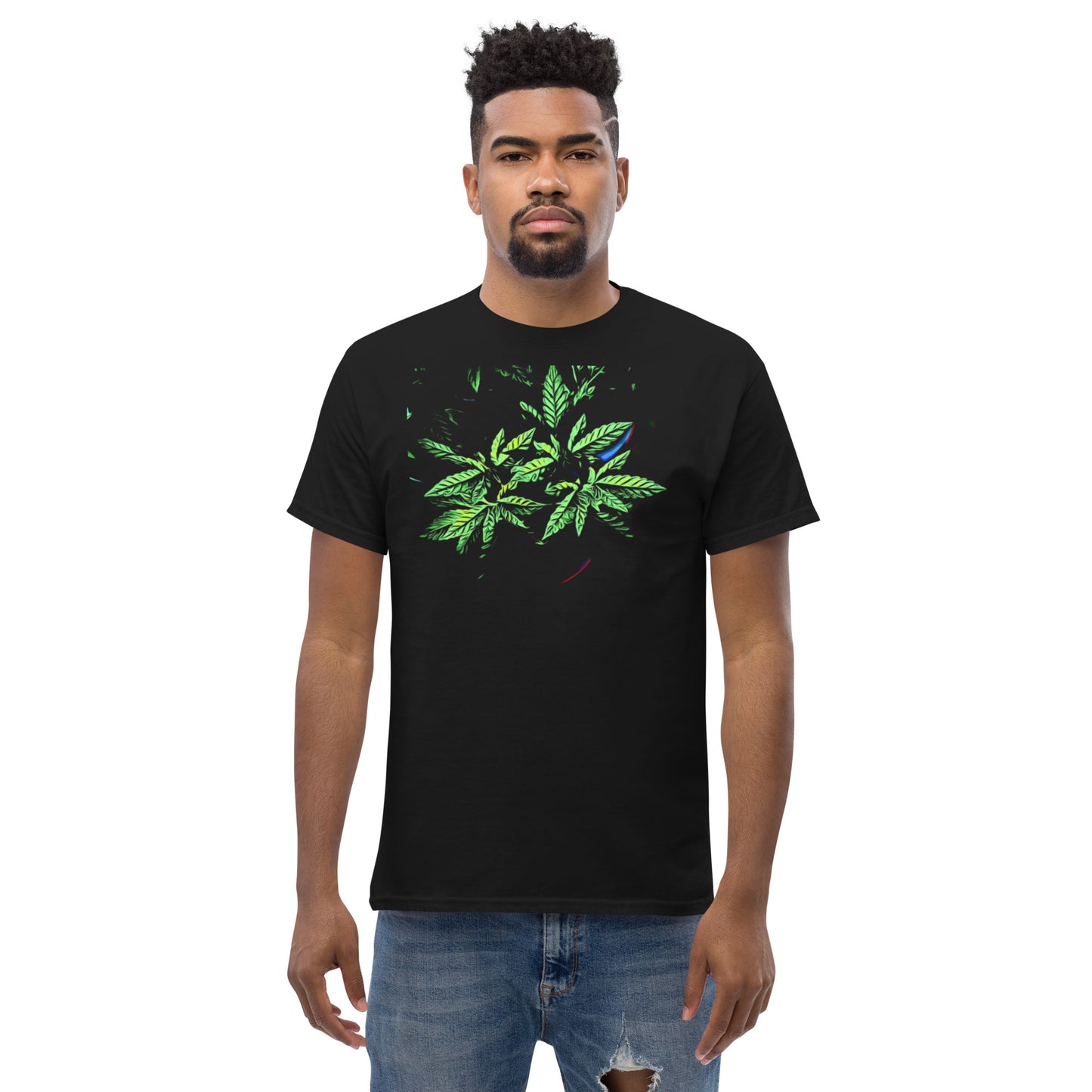 Butterfly Leaf Cannabis Plant Unisex T-shirt