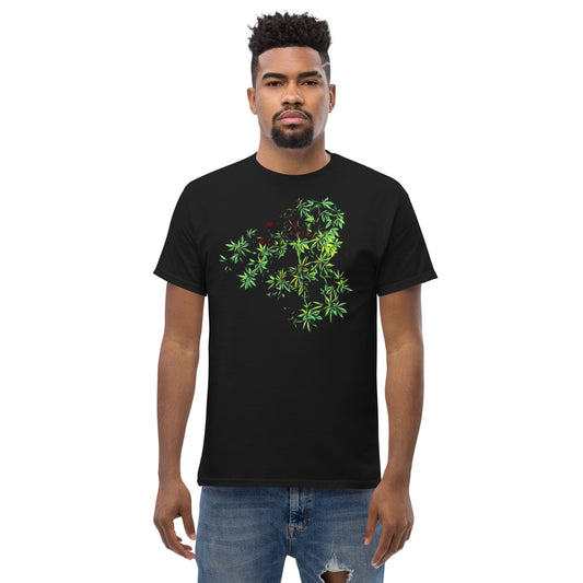 Red Hybrid Vegetative Cannabis Plant Unisex T-shirt