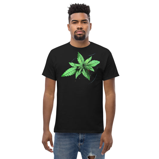 Young Broad Leaf Cannabis Plant Unisex T-shirt