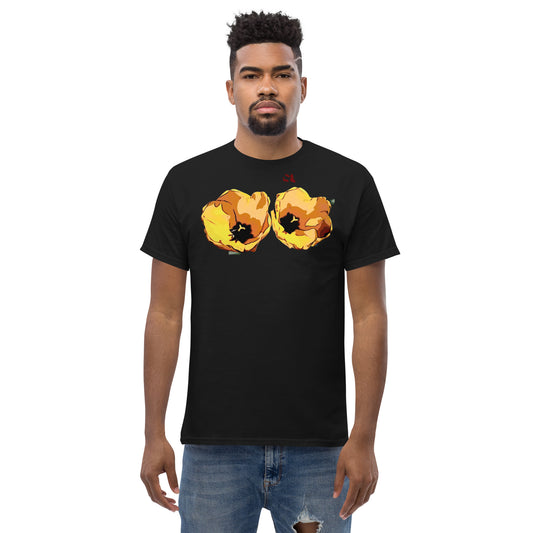 Yellow Tulip Flowers Unisex T-shirt