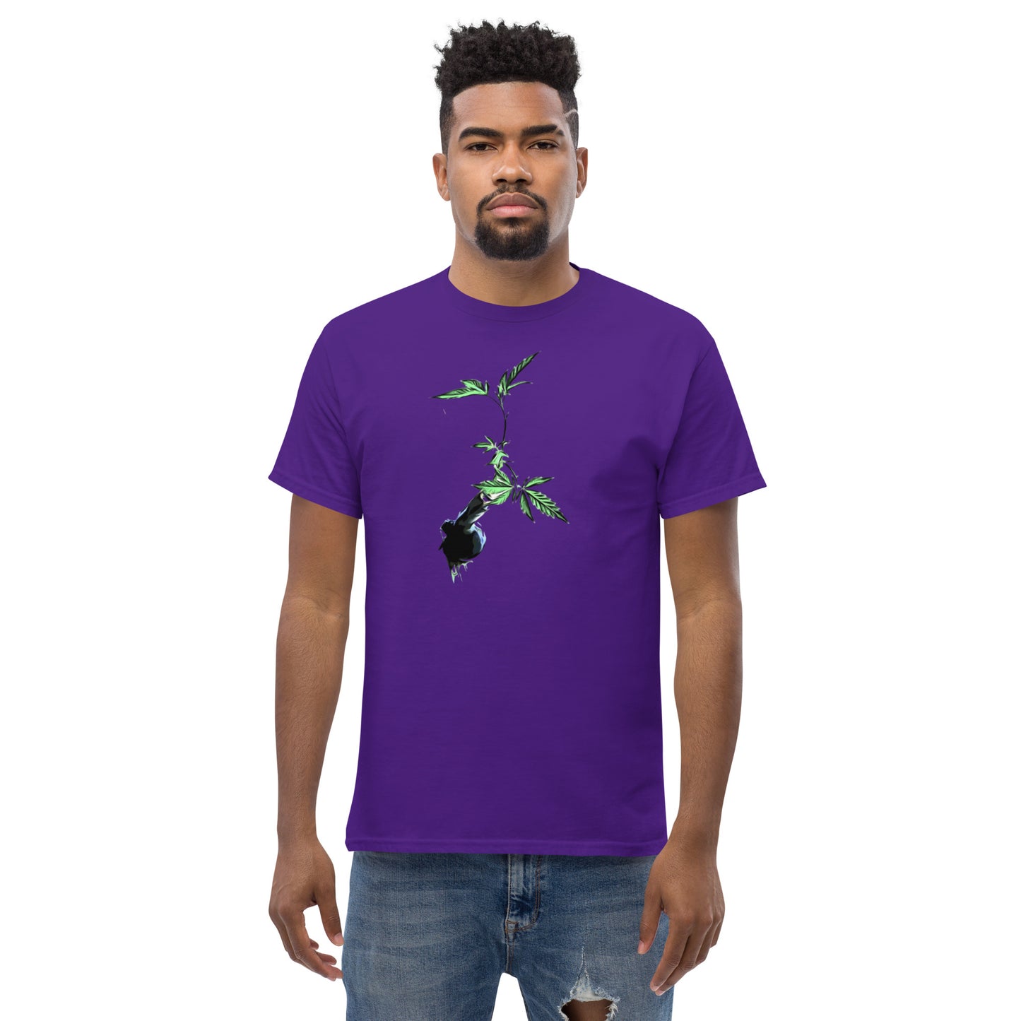 Bonsai Bong Cannabis Plant Unisex T-shirt