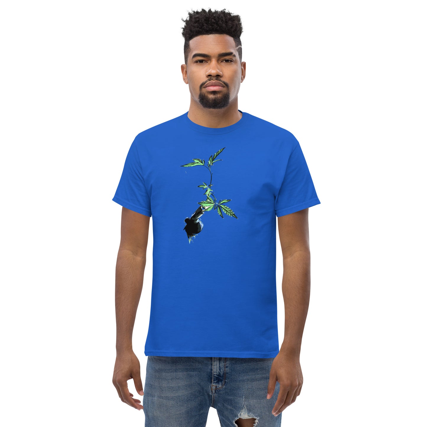 Bonsai Bong Cannabis Plant Unisex T-shirt