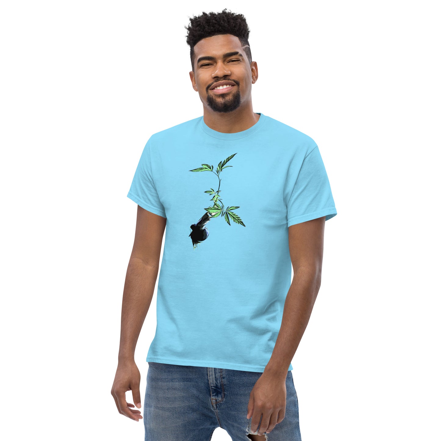 Bonsai Bong Cannabis Plant Unisex T-shirt
