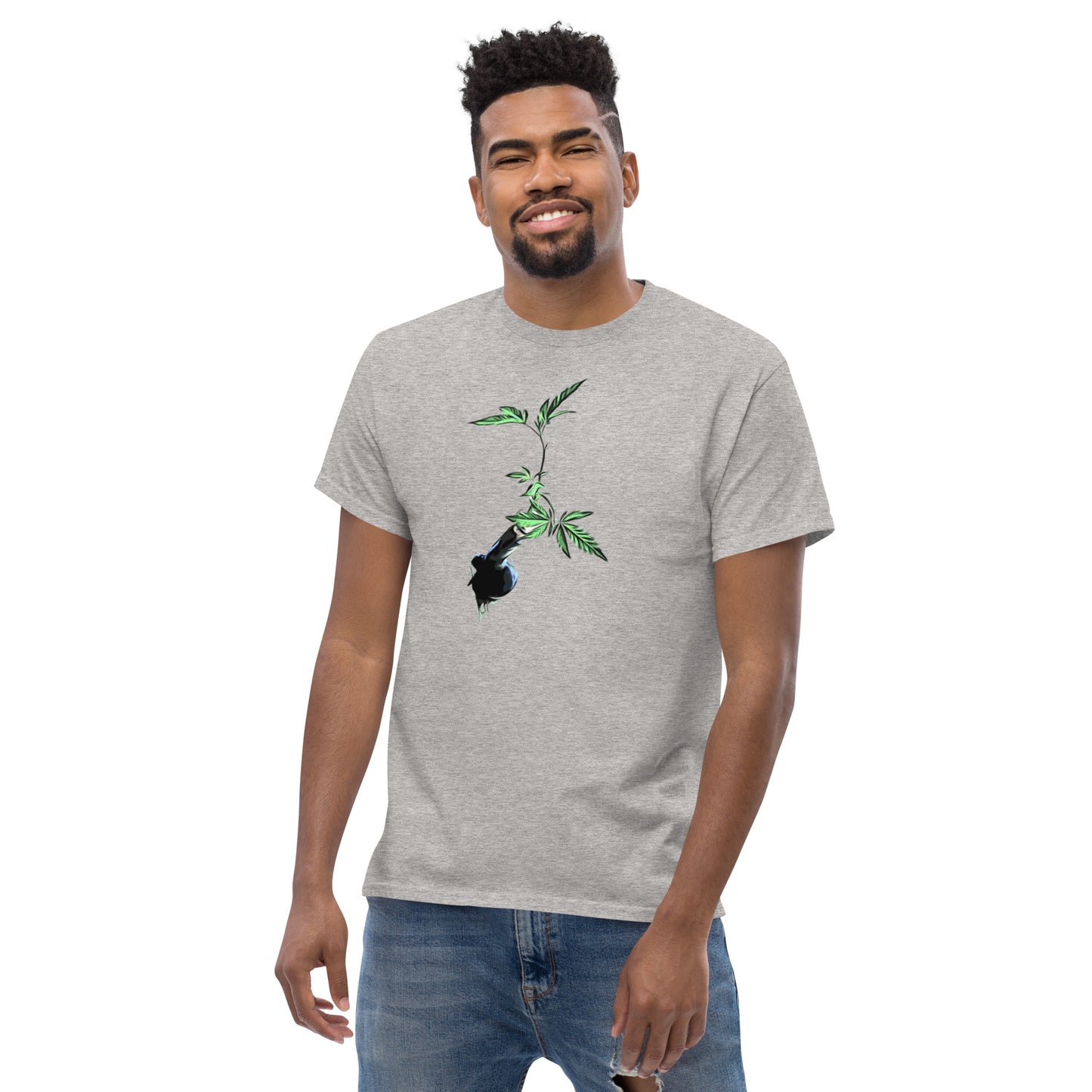 Bonsai Bong Cannabis Plant Unisex T-shirt