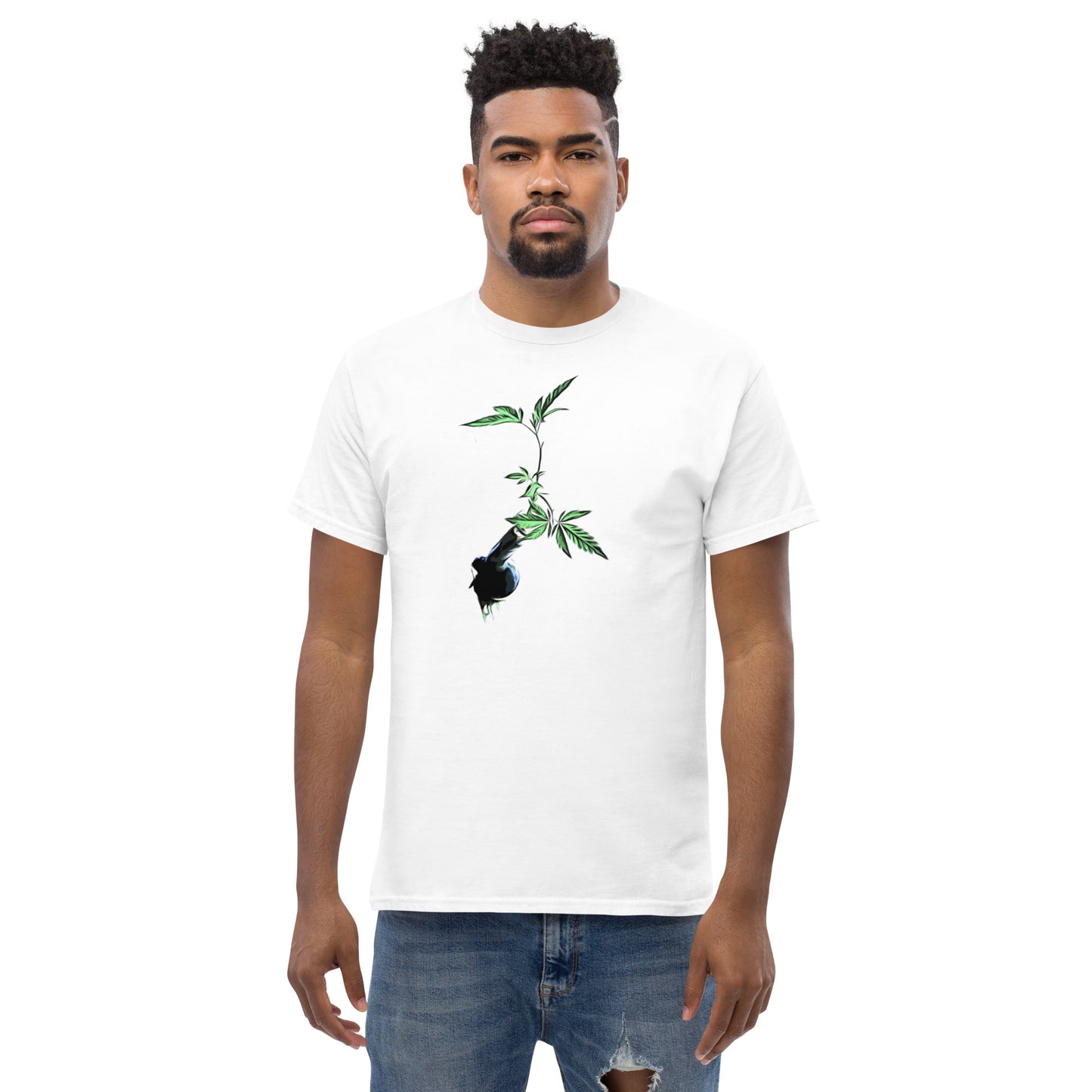 Bonsai Bong Cannabis Plant Unisex T-shirt