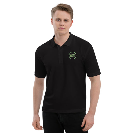 Happy Sativas Men's Premium Polo