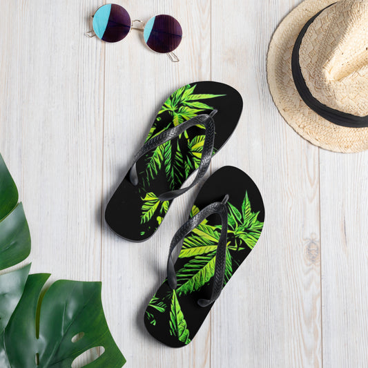 Vegetative Cannabis Plant Flip-Flops