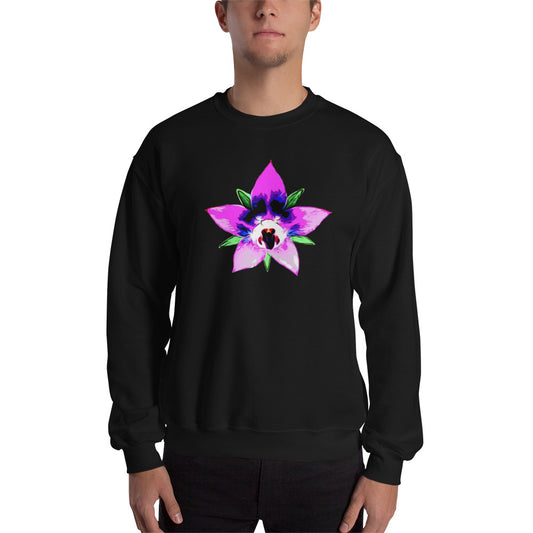 Pink Starflower Unisex Sweatshirt