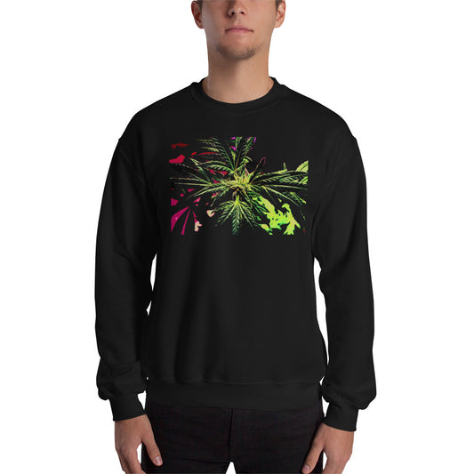 Happy's Special Blend Cannabis Plant Unisex Sweatshirt