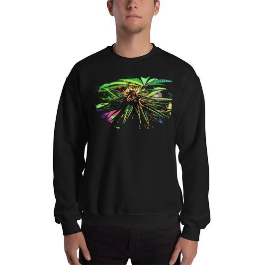 Happy's Sunshine Cannabis Variety Unisex Sweatshirt