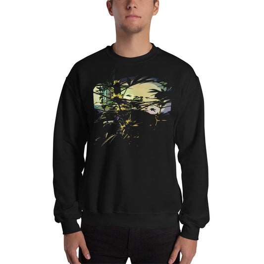 Happy's Blaze Cannabis Variety Unisex Sweatshirt