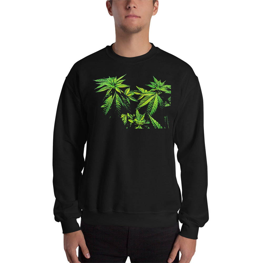 Vegetative Cannabis Plants Unisex Sweatshirt