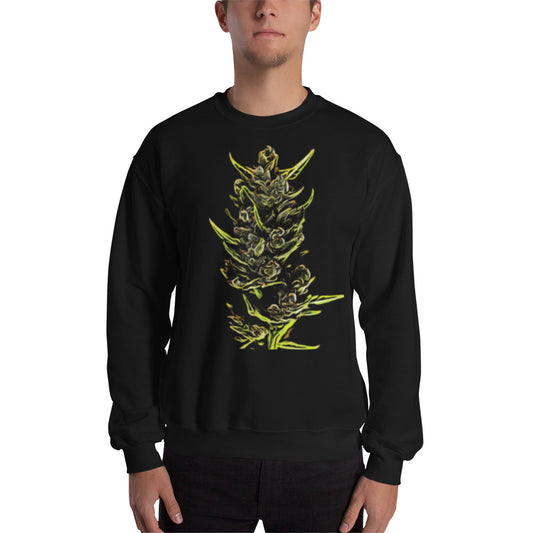 Praying Cannabis Flower Unisex Sweatshirt