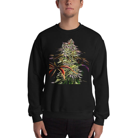 Big Bud Cannabis Flower Unisex Sweatshirt