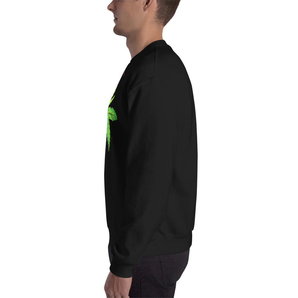 4 Leaf Cannabis Plant Unisex Sweatshirt
