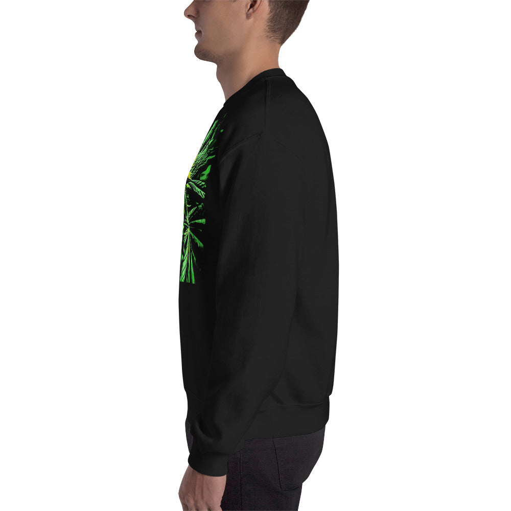 Seeded Flowering Cannabis Plant Unisex Sweatshirt