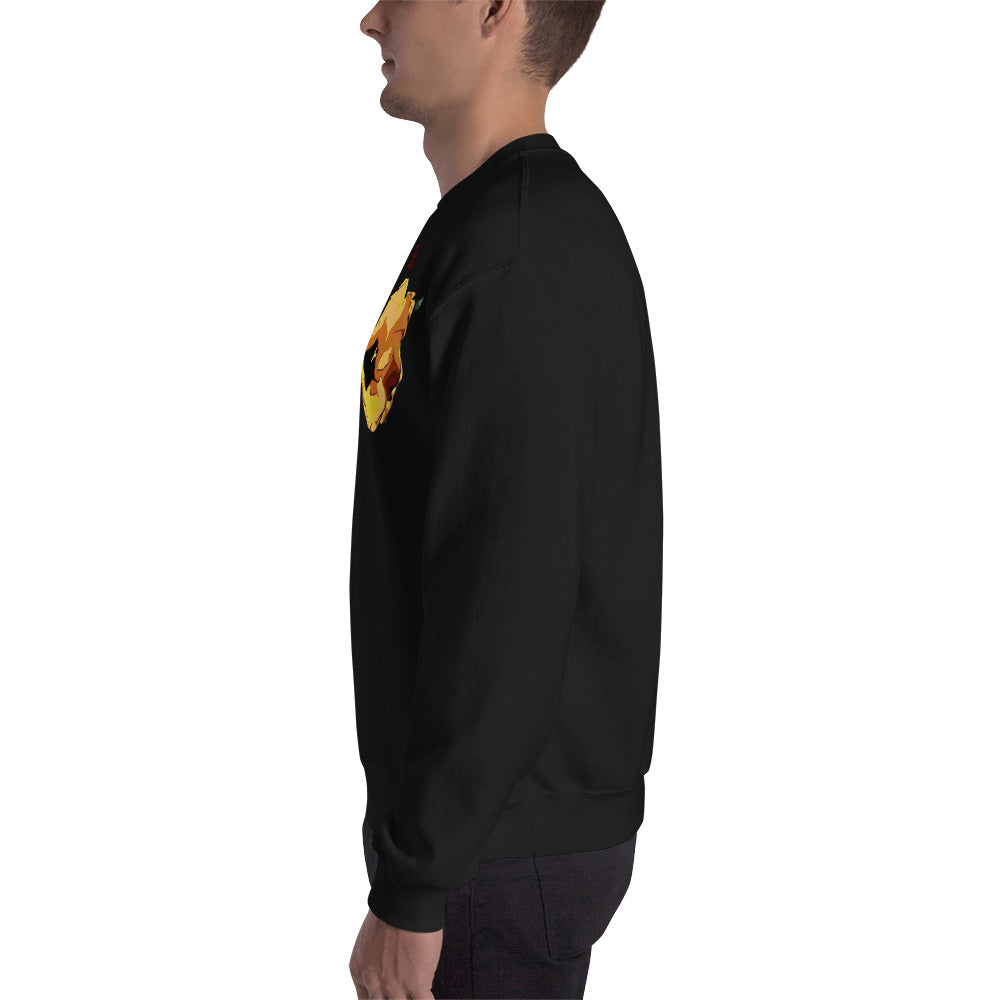 Yellow Tulip Flowers Unisex Sweatshirt