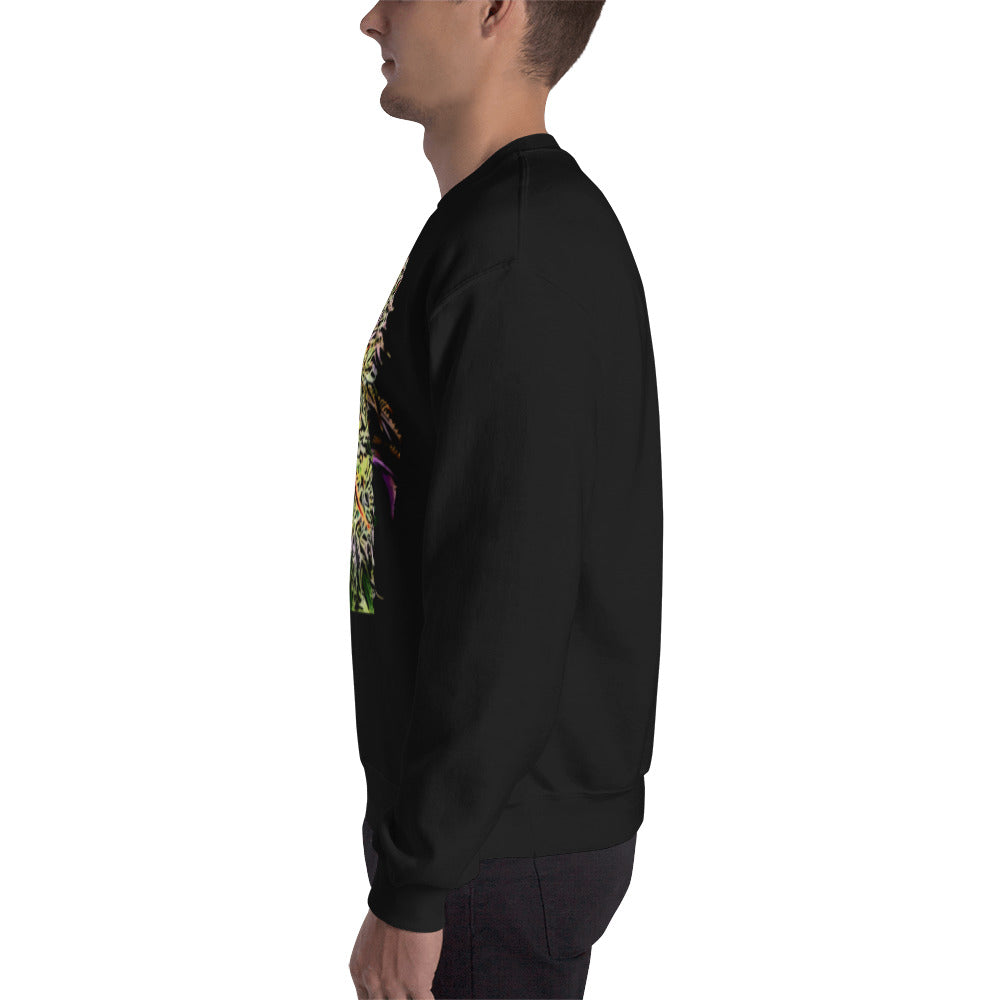 Big Bud Cannabis Flower Unisex Sweatshirt