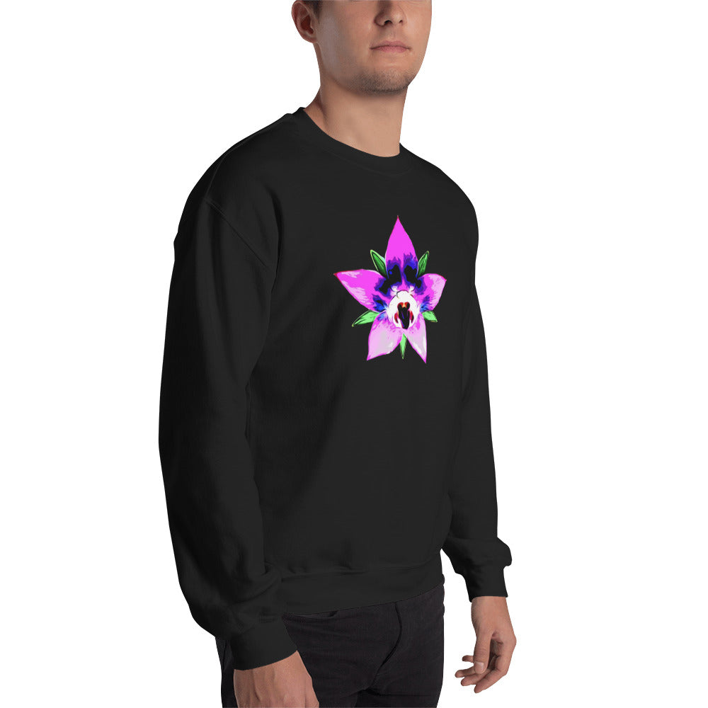 Pink Starflower Unisex Sweatshirt