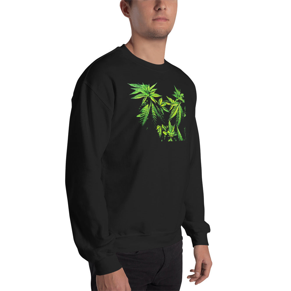 Vegetative Cannabis Plants Unisex Sweatshirt