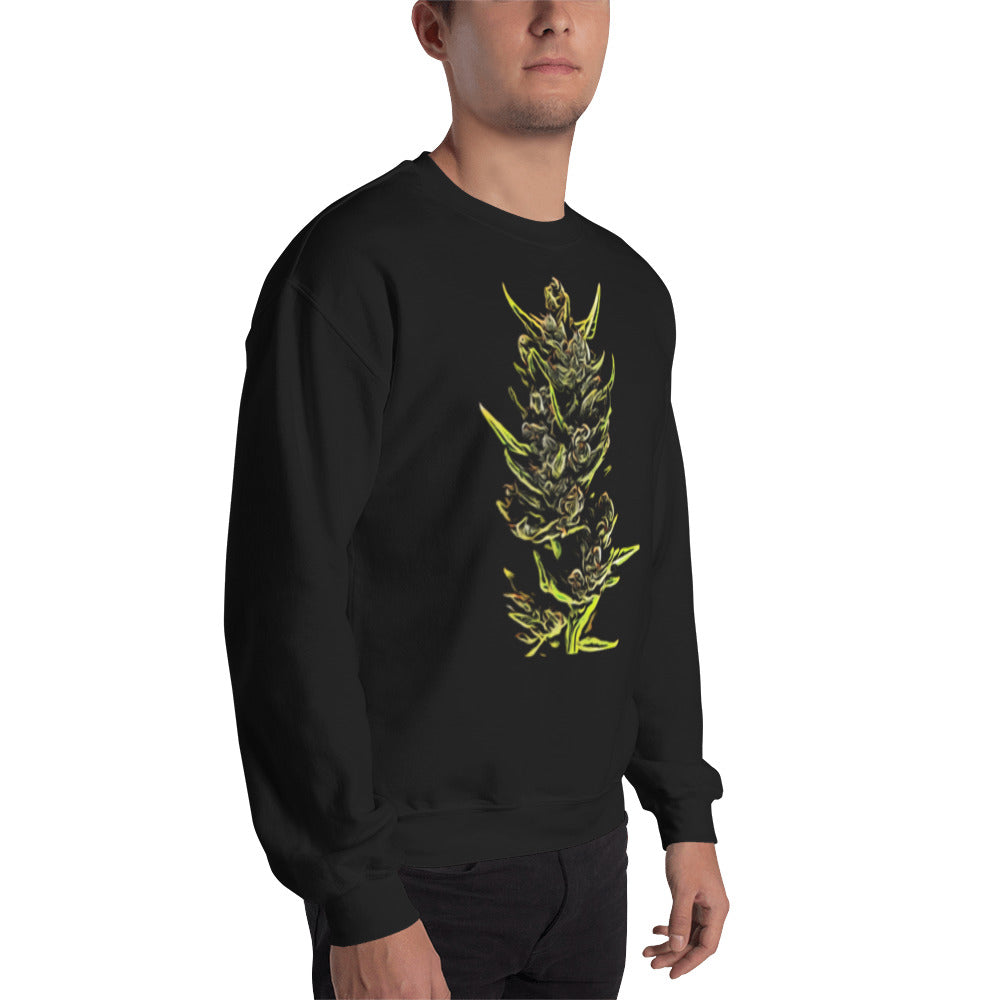 Praying Cannabis Flower Unisex Sweatshirt