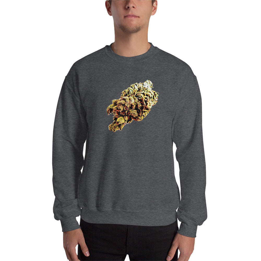 Homegrown Haze Cannabis Plant Unisex Sweatshirt