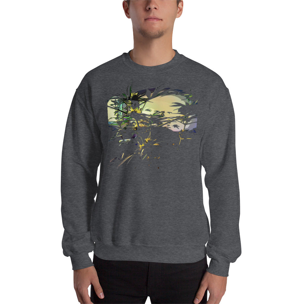Happy's Blaze Cannabis Variety Unisex Sweatshirt