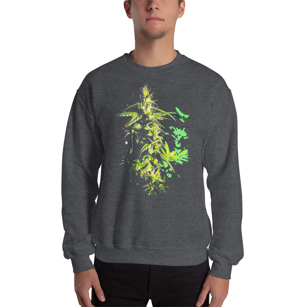 Happy's Landrace Blend Cannabis Variety Unisex Sweatshirt