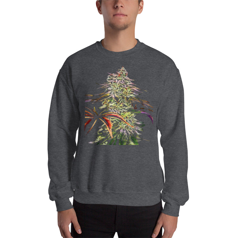 Big Bud Cannabis Flower Unisex Sweatshirt