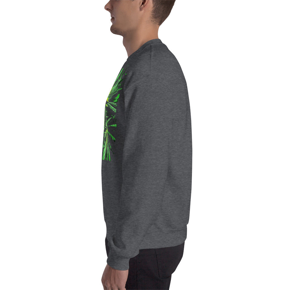 Seeded Flowering Cannabis Plant Unisex Sweatshirt