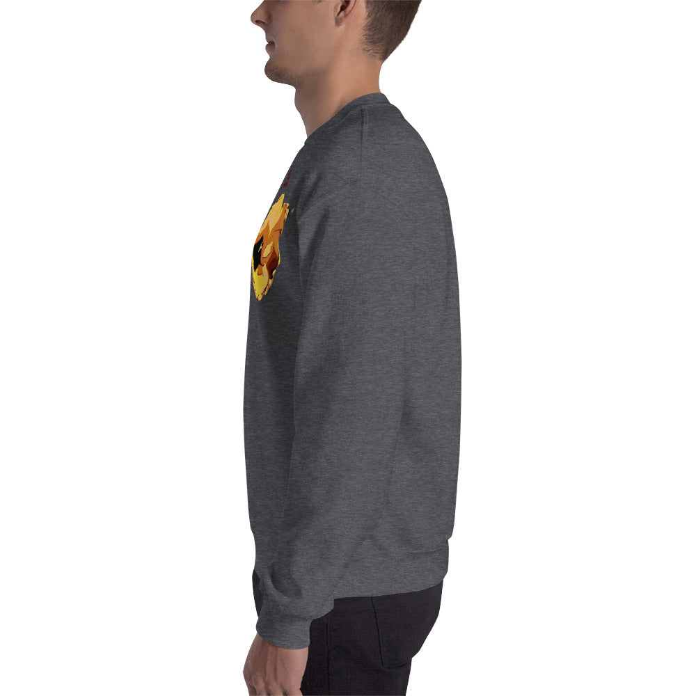Yellow Tulip Flowers Unisex Sweatshirt
