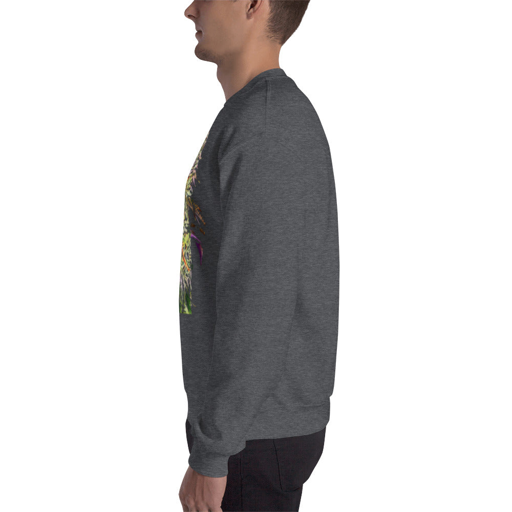 Big Bud Cannabis Flower Unisex Sweatshirt