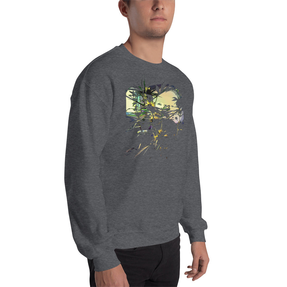 Happy's Blaze Cannabis Variety Unisex Sweatshirt