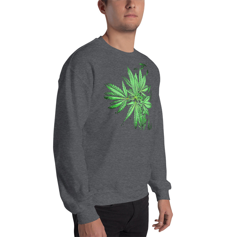 Early Flowering Cannabis Plant Unisex Sweatshirt