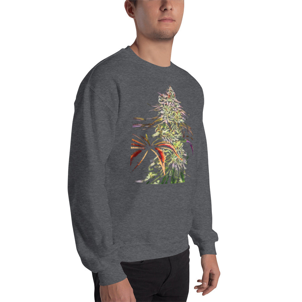 Big Bud Cannabis Flower Unisex Sweatshirt