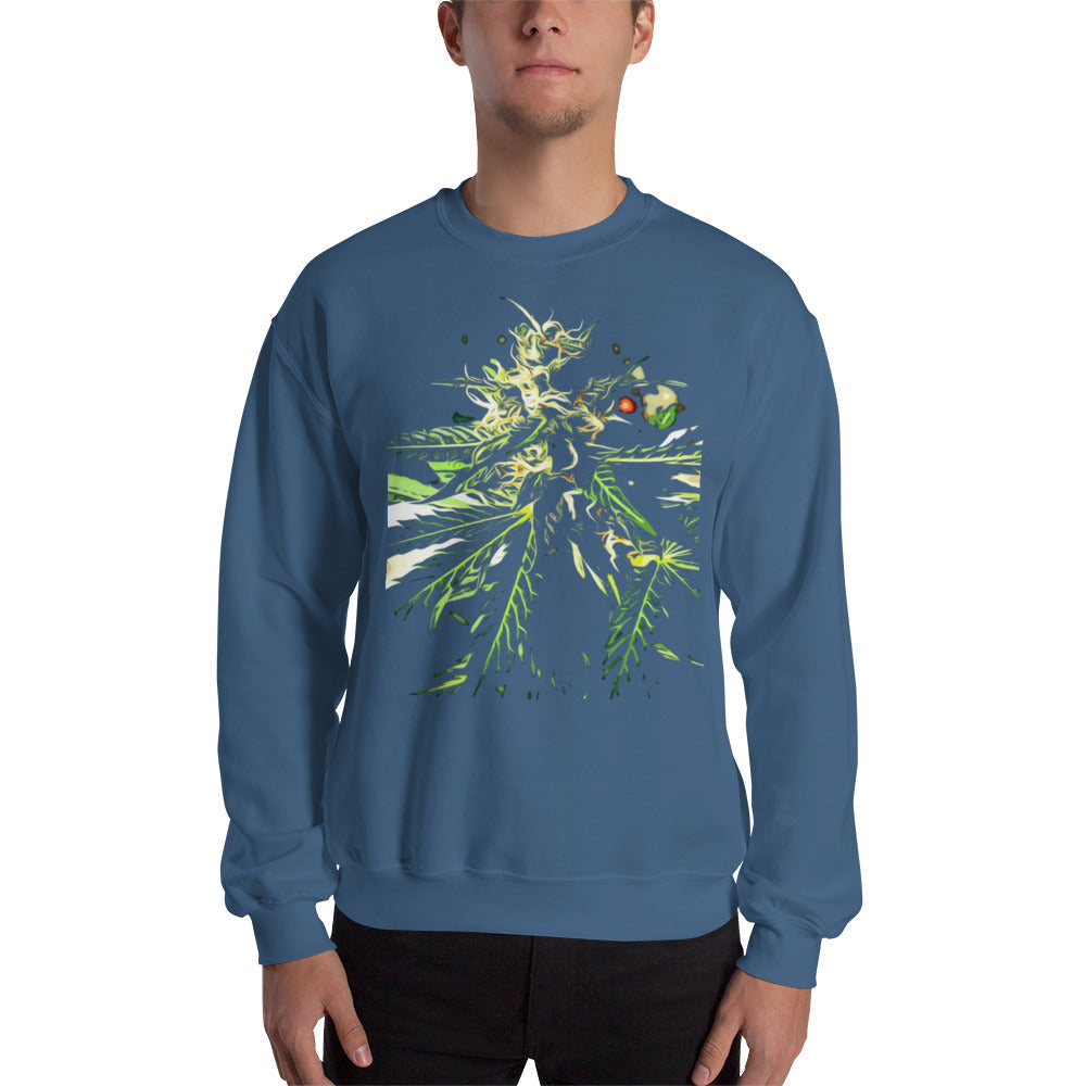 Happy's Dream-Time Blend Cannabis Variety Unisex Sweatshirt