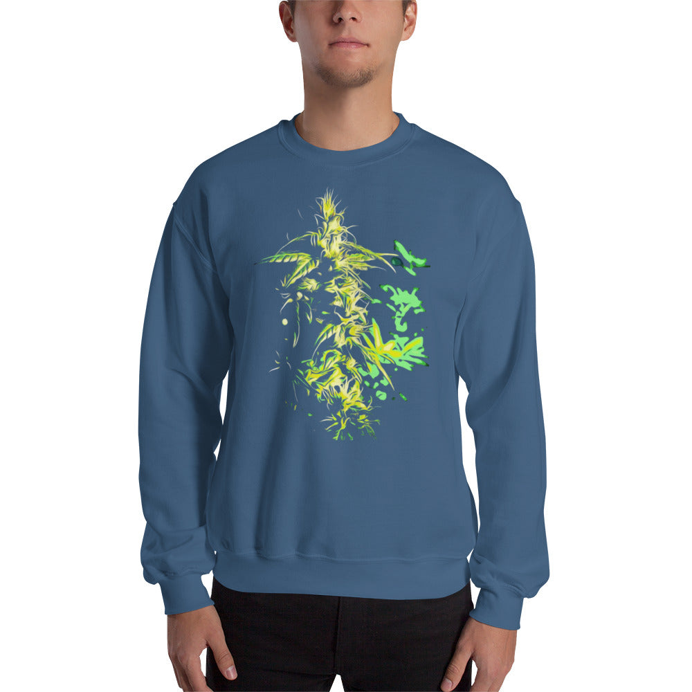 Happy's Landrace Blend Cannabis Variety Unisex Sweatshirt