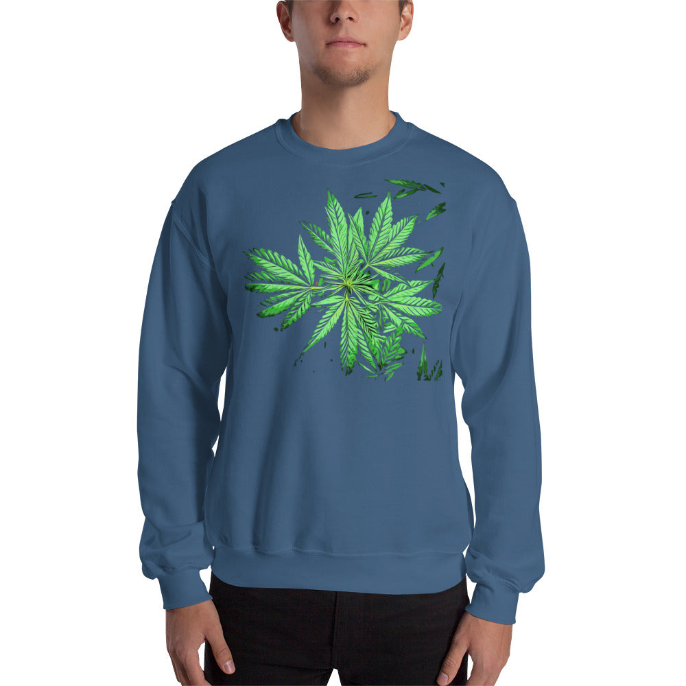 Early Flowering Cannabis Plant Unisex Sweatshirt