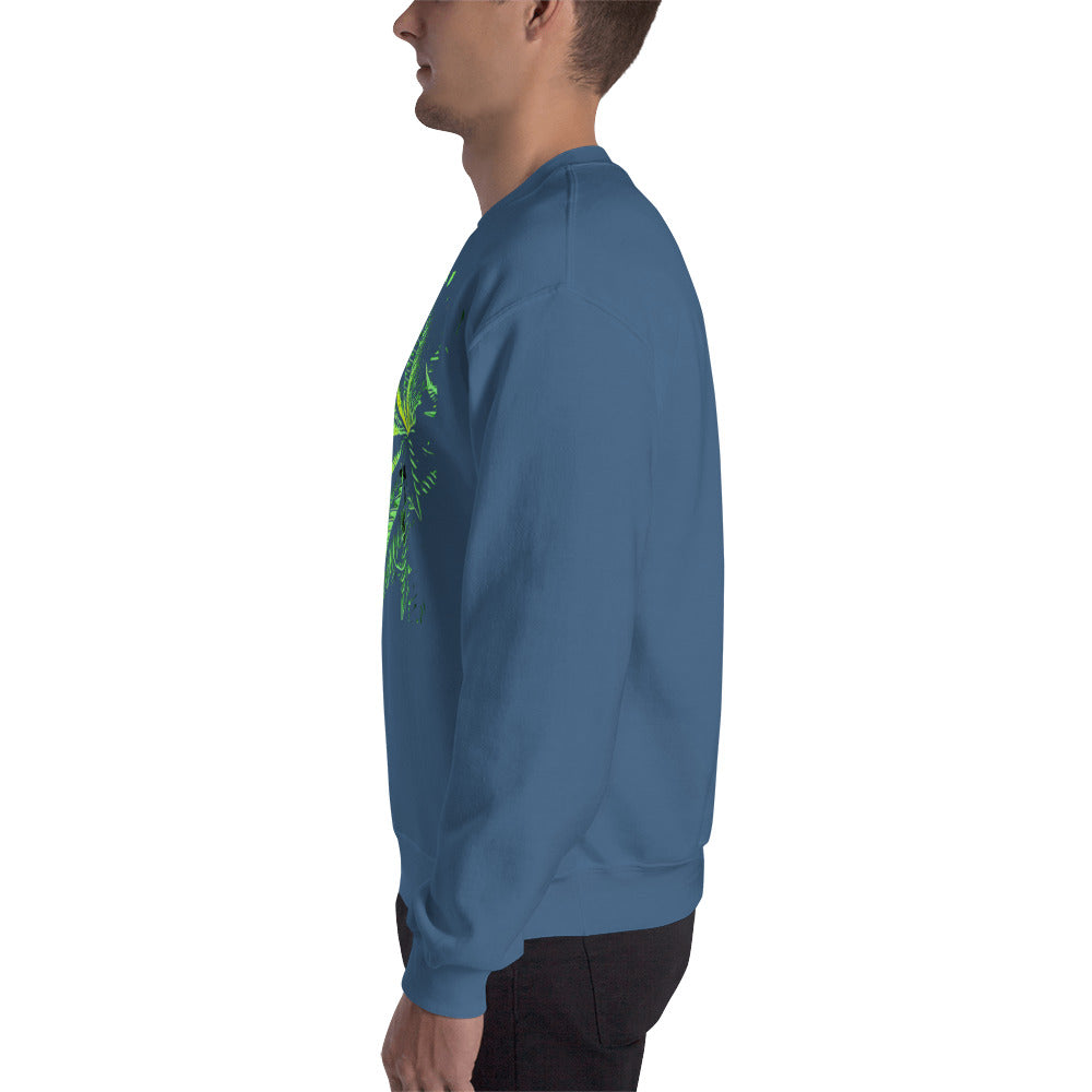 Biggest Cannabis Leaf Unisex Sweatshirt