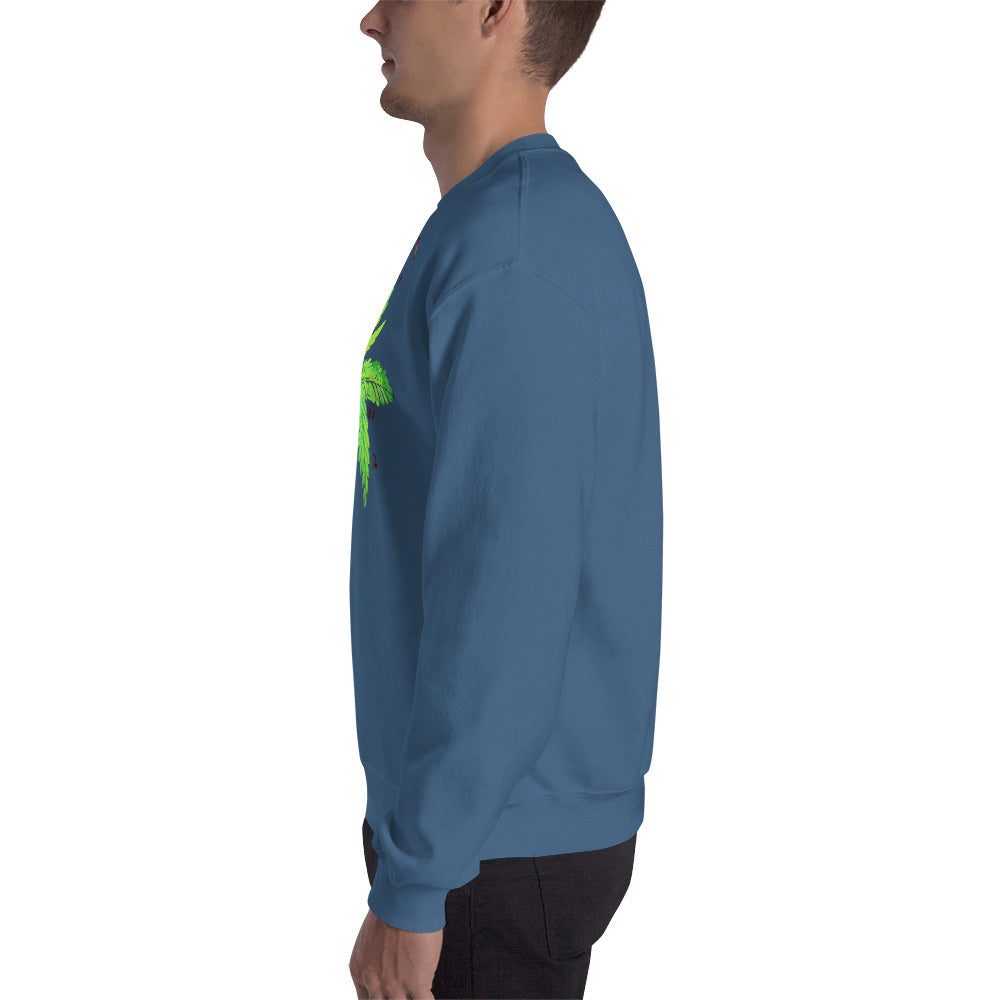 4 Leaf Cannabis Plant Unisex Sweatshirt