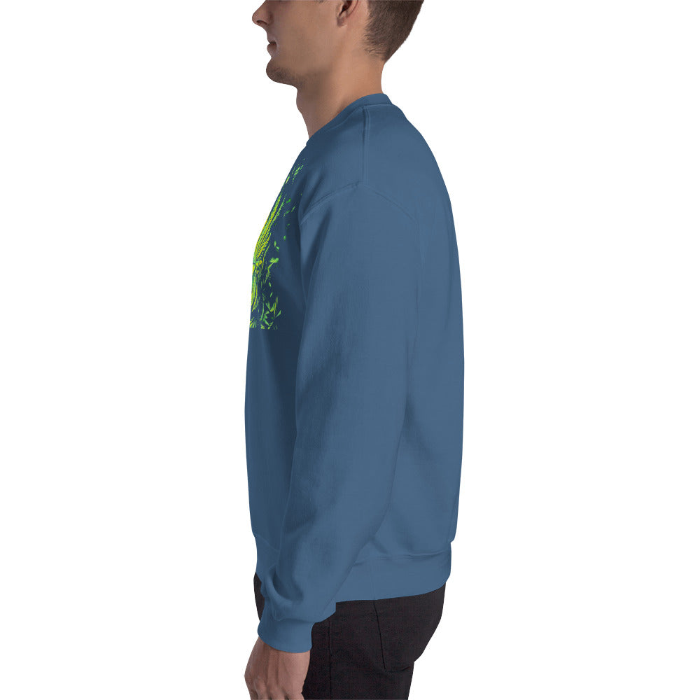 Big Cannabis Leaf Unisex Sweatshirt