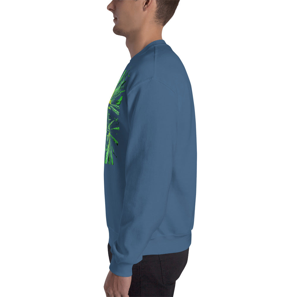 Seeded Flowering Cannabis Plant Unisex Sweatshirt