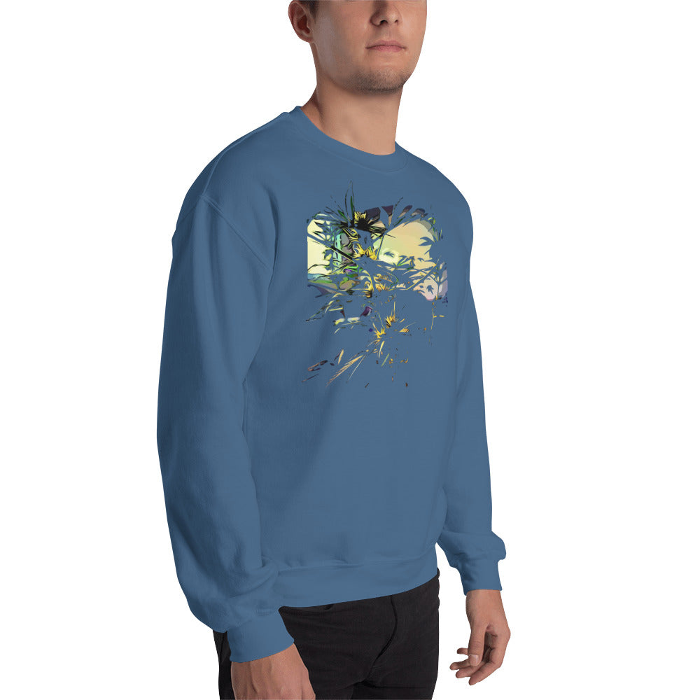 Happy's Blaze Cannabis Variety Unisex Sweatshirt