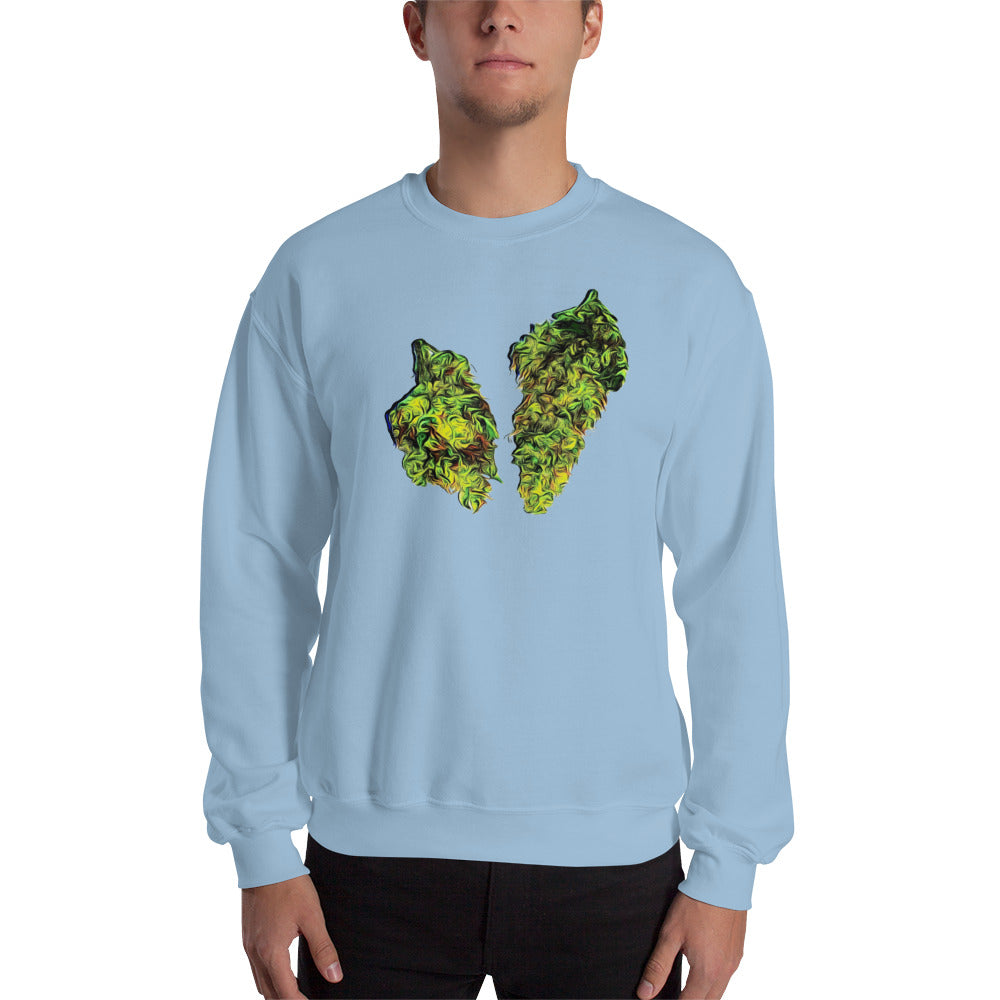 Homegrown Cannabis Flowers Unisex Sweatshirt