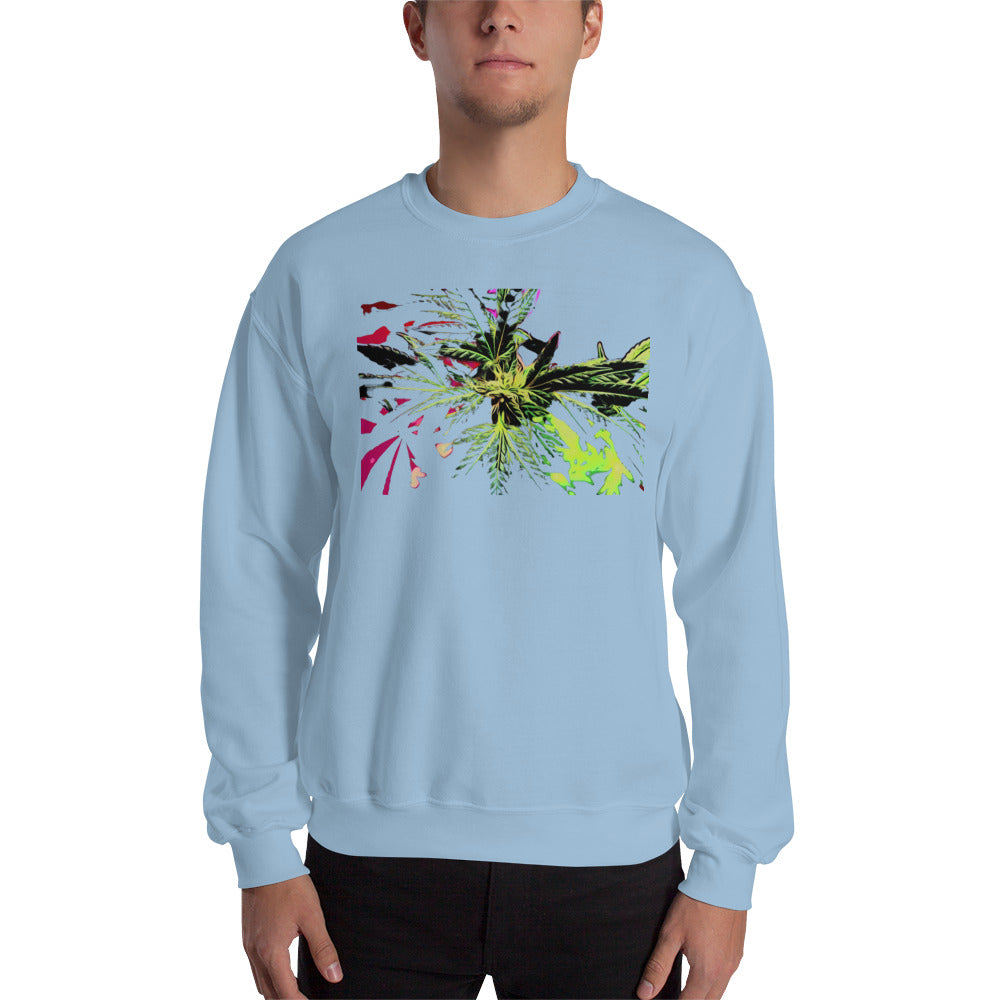 Happy's Special Blend Cannabis Plant Unisex Sweatshirt