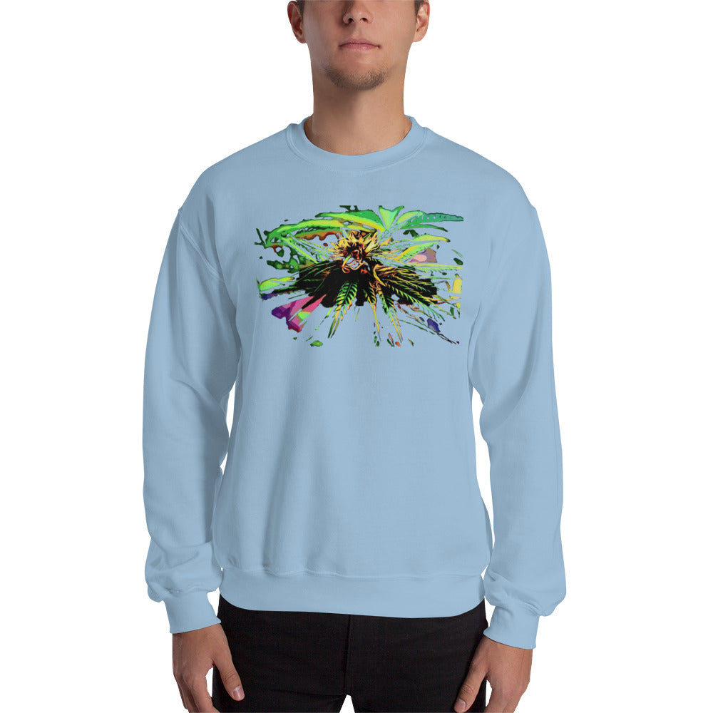 Happy's Sunshine Cannabis Variety Unisex Sweatshirt